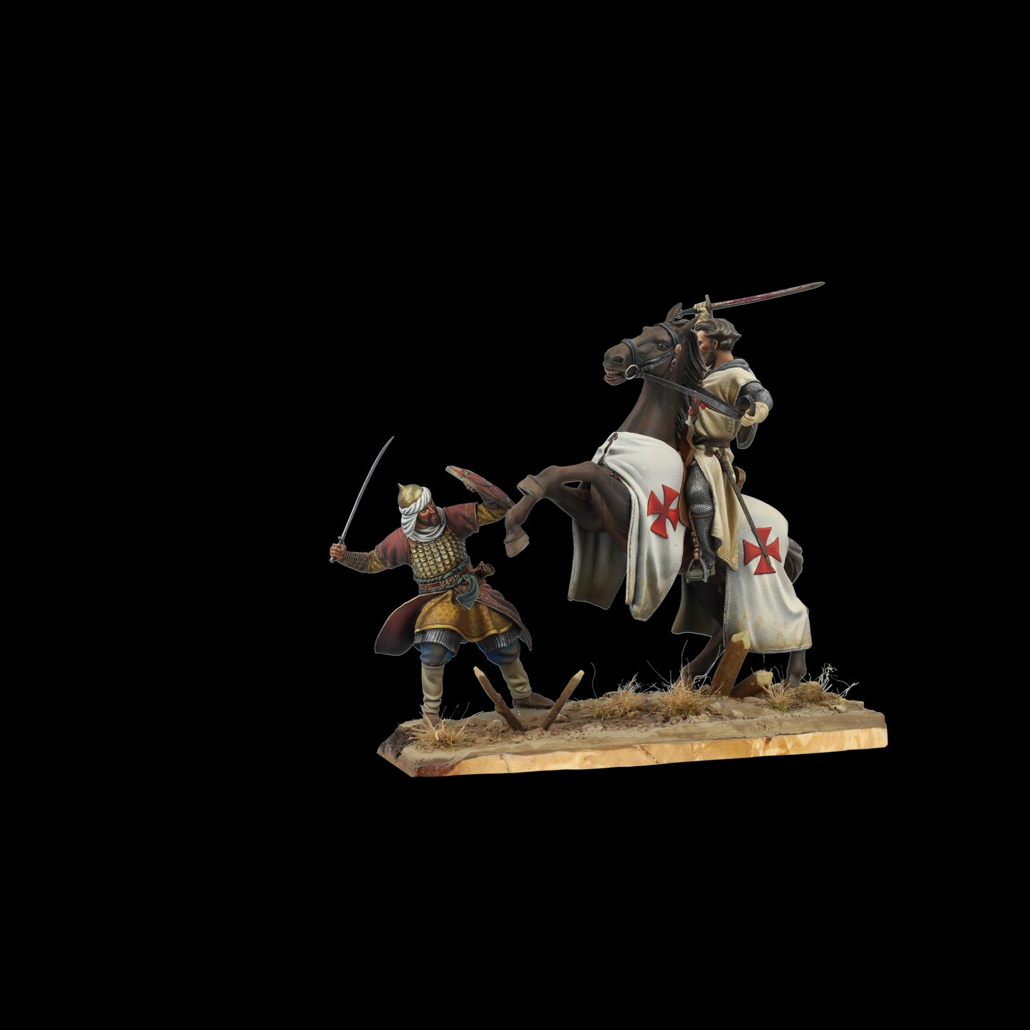 KNIGHT TEMPLAR + SARACEN WARRIOR PACK