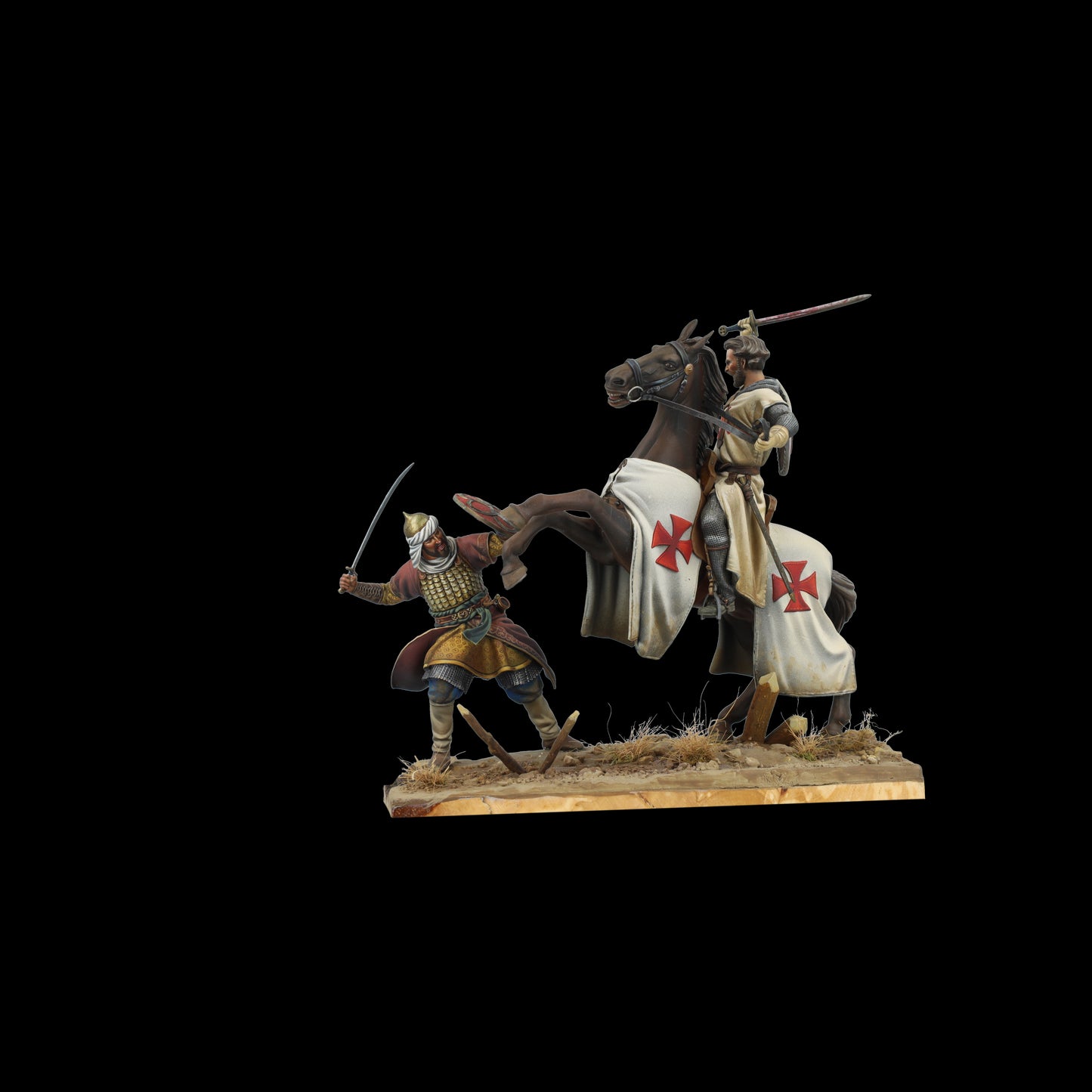 KNIGHT TEMPLAR + SARACEN WARRIOR PACK