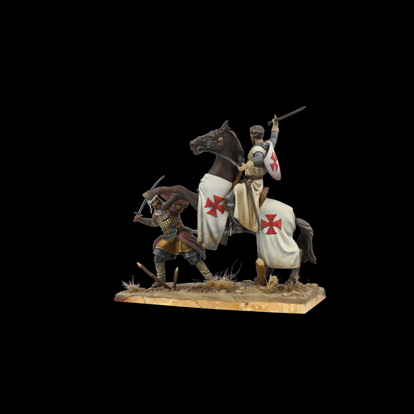 KNIGHT TEMPLAR + SARACEN WARRIOR PACK