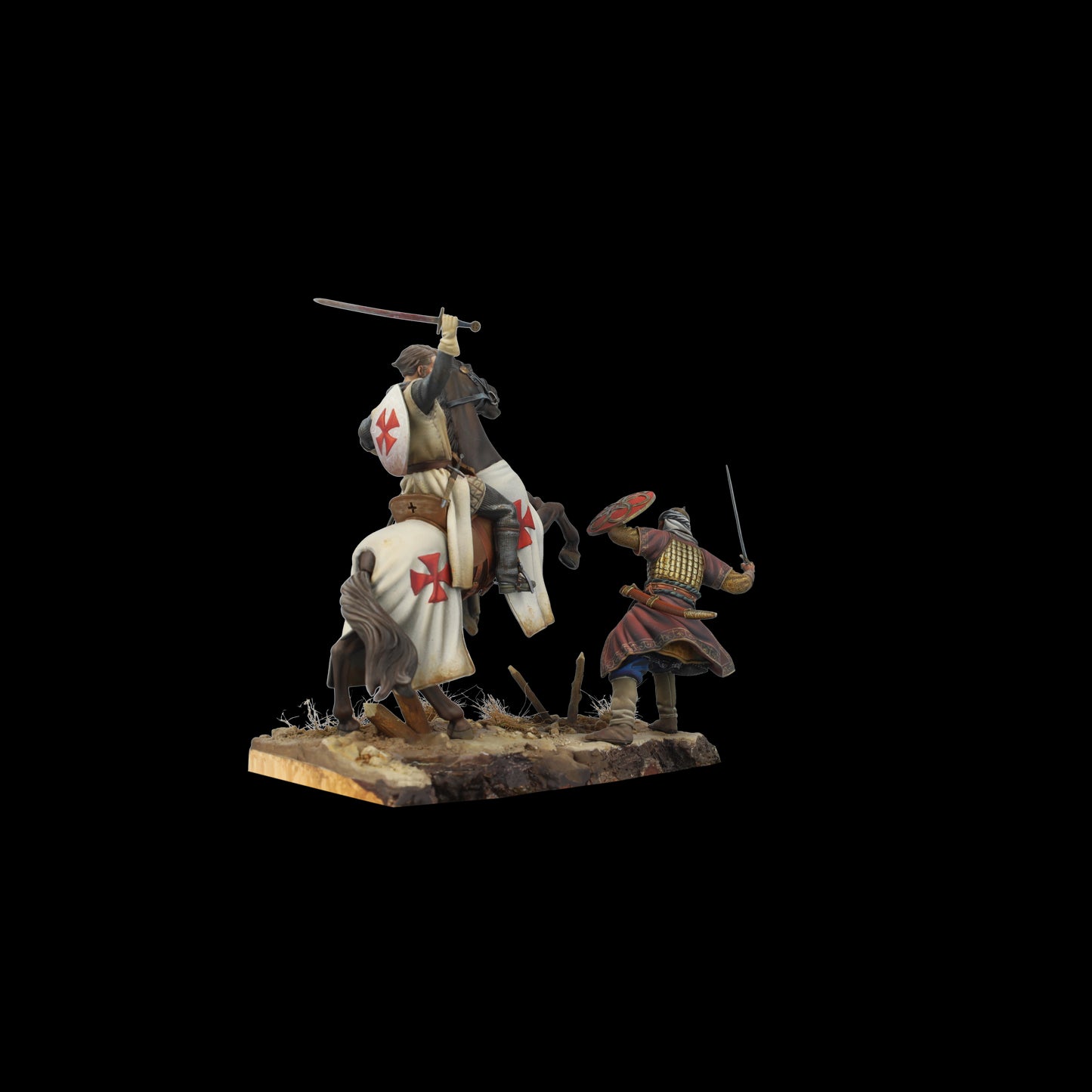 KNIGHT TEMPLAR + SARACEN WARRIOR PACK