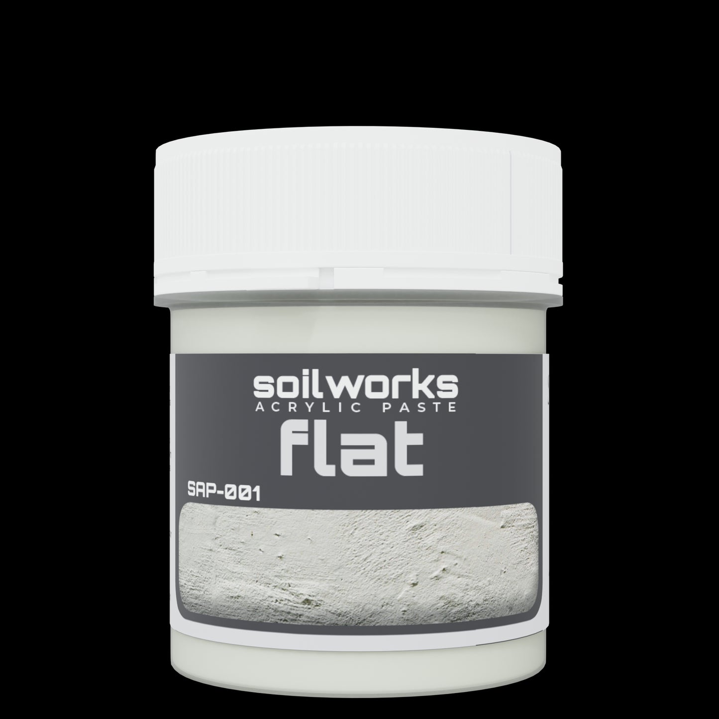 Acrylic paste flat