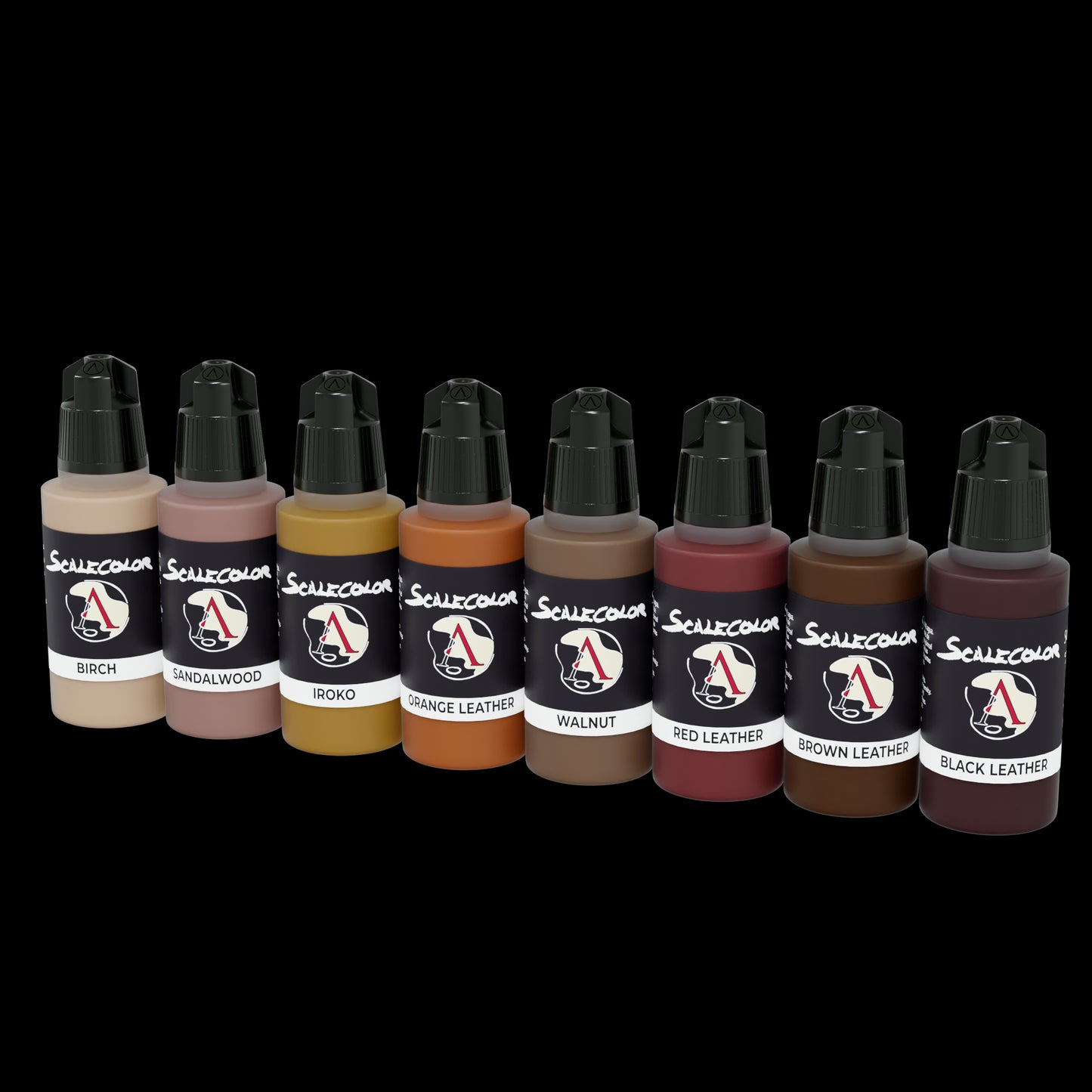 WOOD and LEATHER Paint set