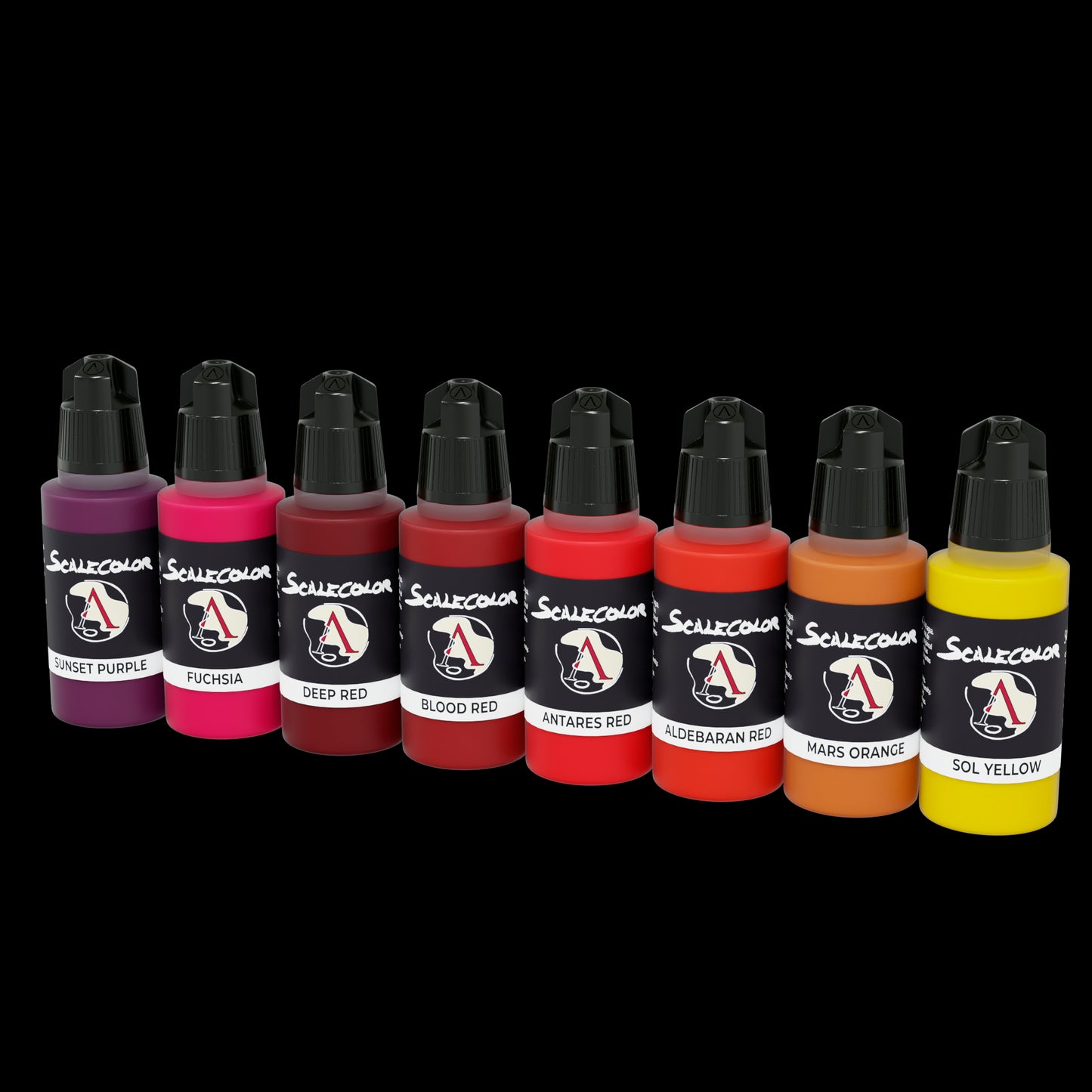 BLOOD and FIRE Red Paint Set