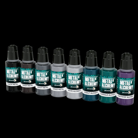 METAL and ALCHEMY STEEL paint set
