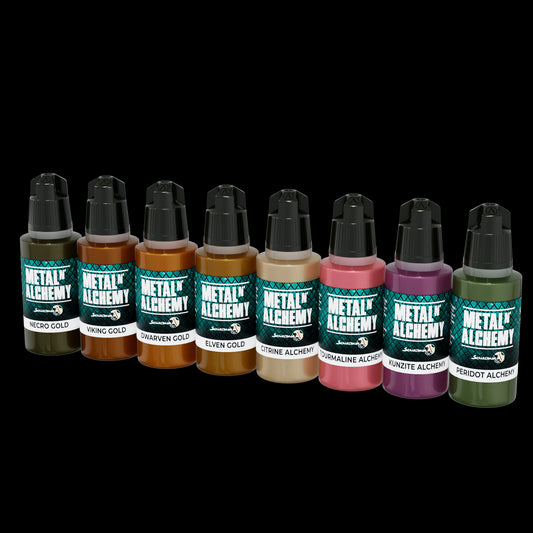 METAL and ALCHEMY GOLDEN paint set