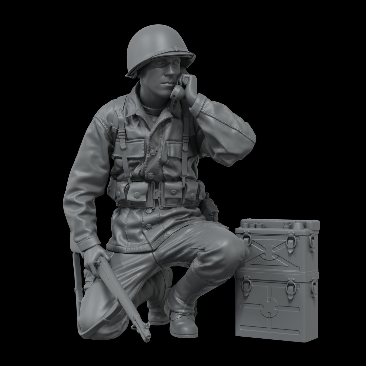 RADIO OPERATOR US ARMORED INFANTRY