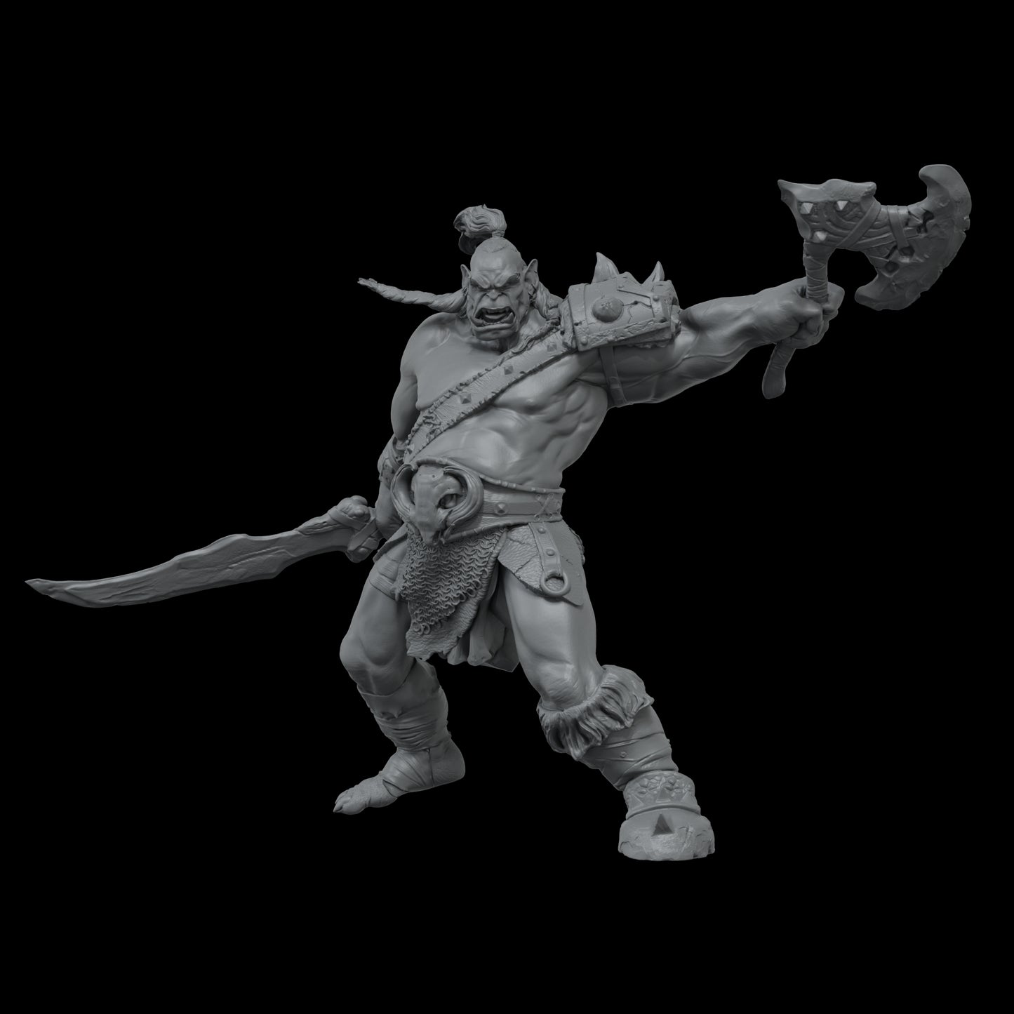 Shargh Orc Champion 35mm