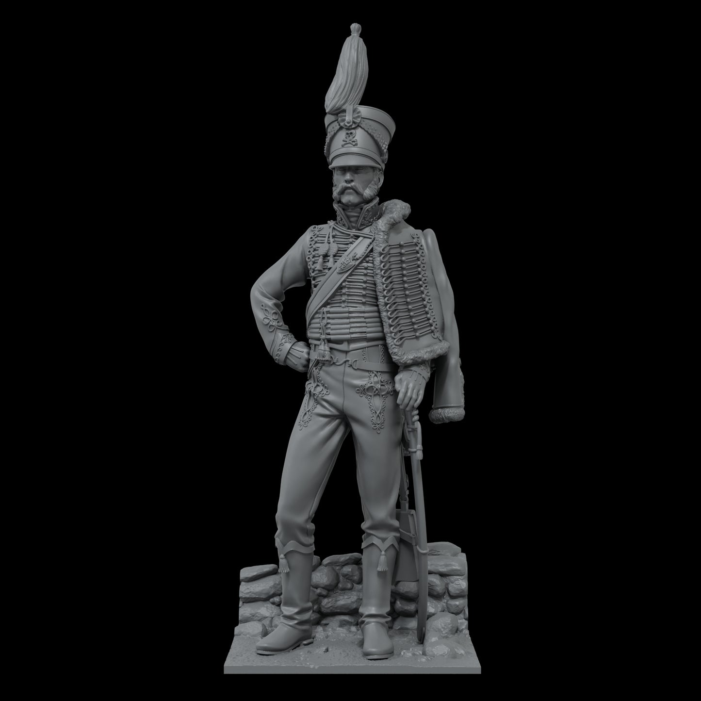 Hussar officer, Brunswick. 1815