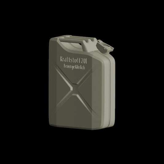 GERMAN FUEL DRUMS AND CANS