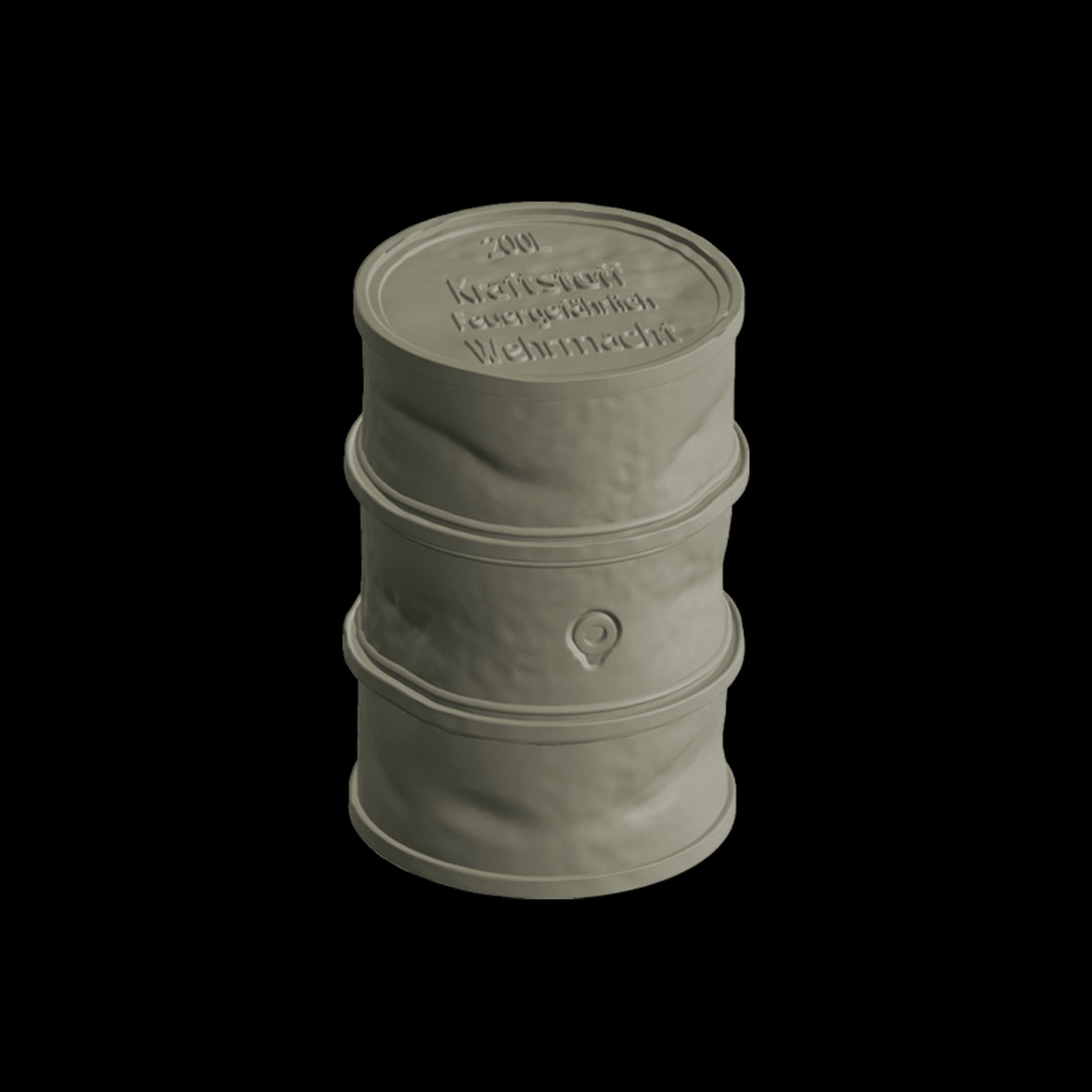 GERMAN FUEL DRUMS AND CANS