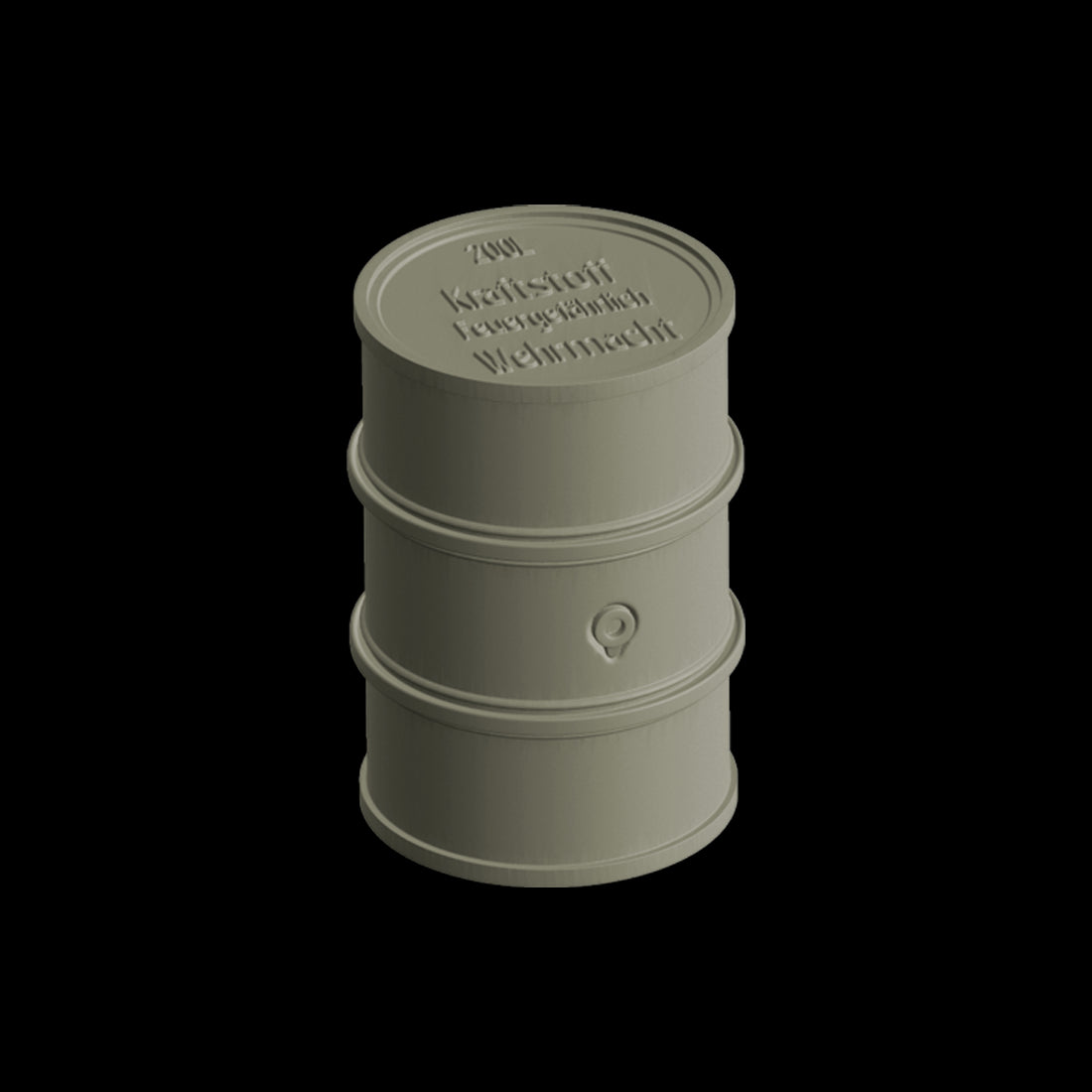GERMAN FUEL DRUMS AND CANS