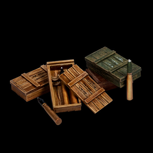 BOXES AND AMMO FOR PANTHER