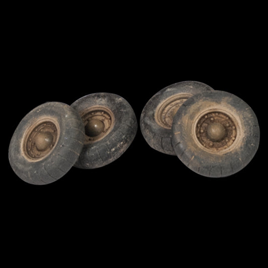 "Balloon" wheels for Kubelwagen Afrika Korps