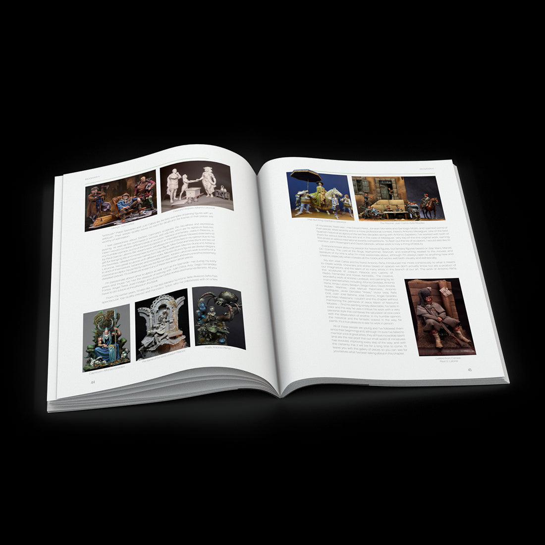 TIMELINE COLORS. A LIFE PAINTING MINIATURES. BIOGRAPHY AND WORK OF PEPE GALLARDO