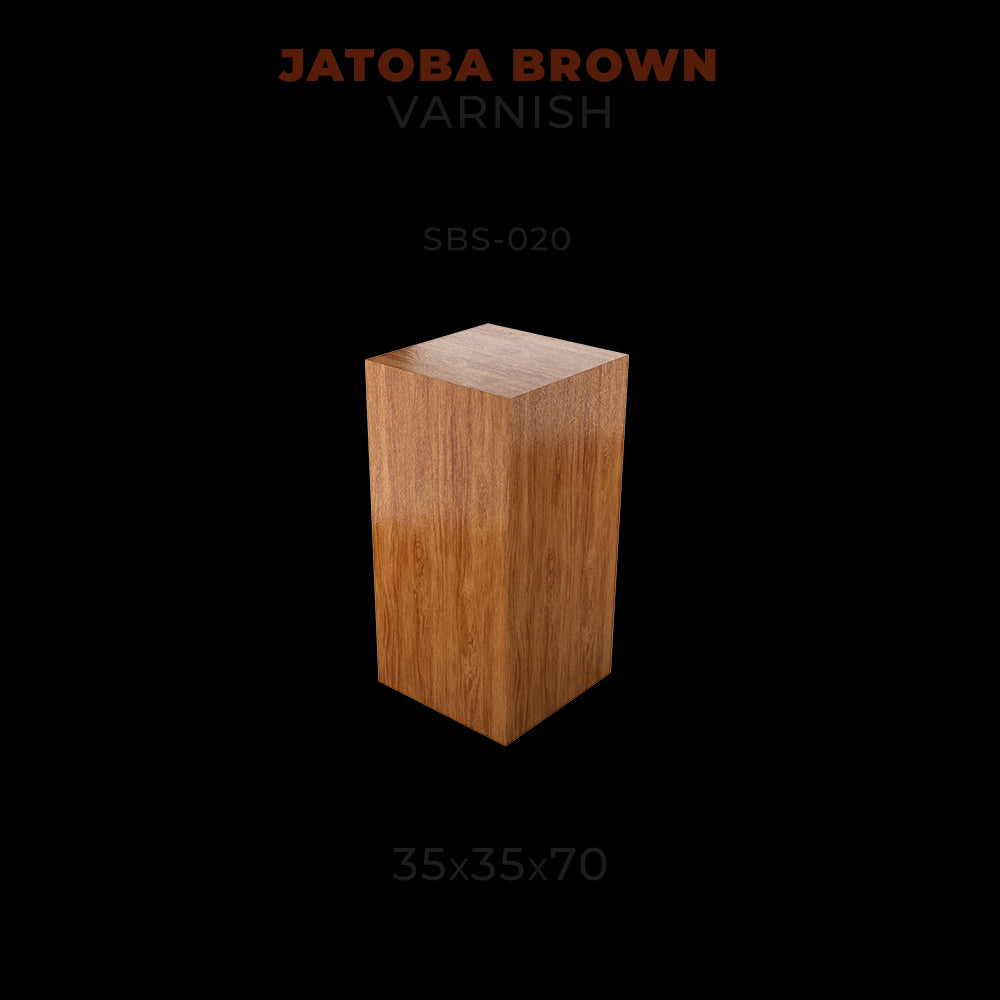 JATOBA BROWN VARNISH 35 X 35 X 70