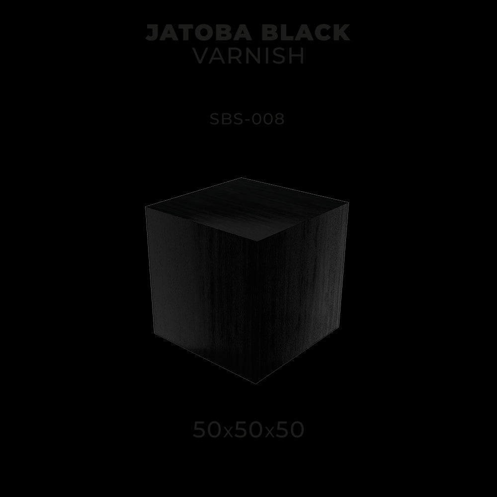 JATOBA BLACK VARNISH 50 X 50 X 50