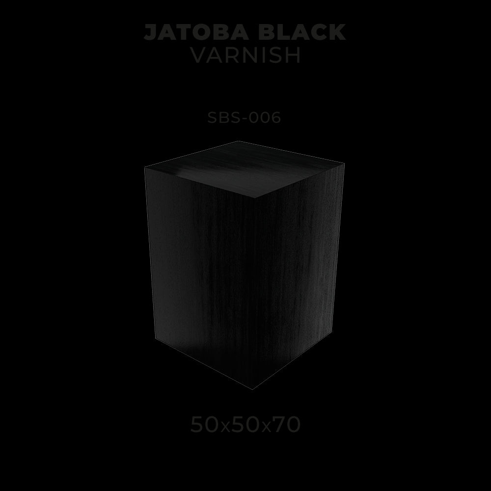 JATOBA BLACK VARNISH 50 X 50 X 70
