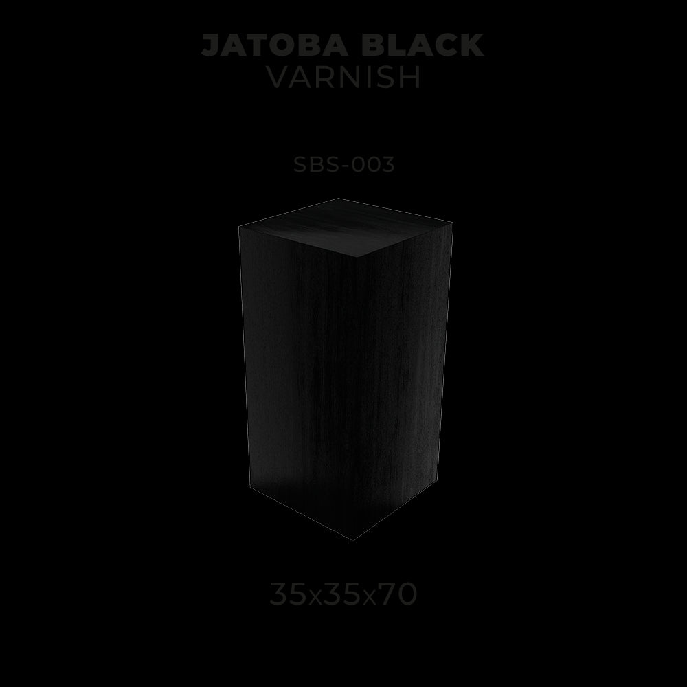 JATOBA BLACK VARNISH 35 X 35 X 70