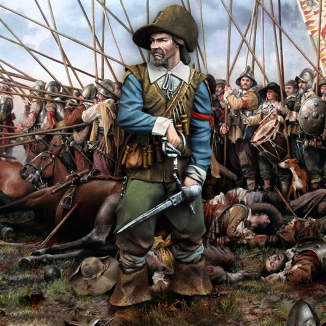 Spanish Musketeer Rocroi 1643