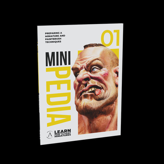 MINIPEDIA 01- PREPARING A MINIATURE AND PAINTBRUSH TECHNIQUES