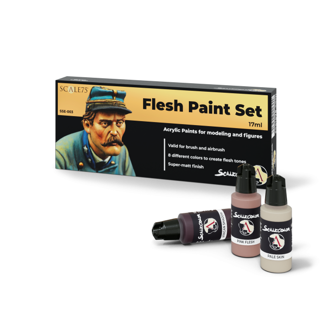 FLESH Paint Set