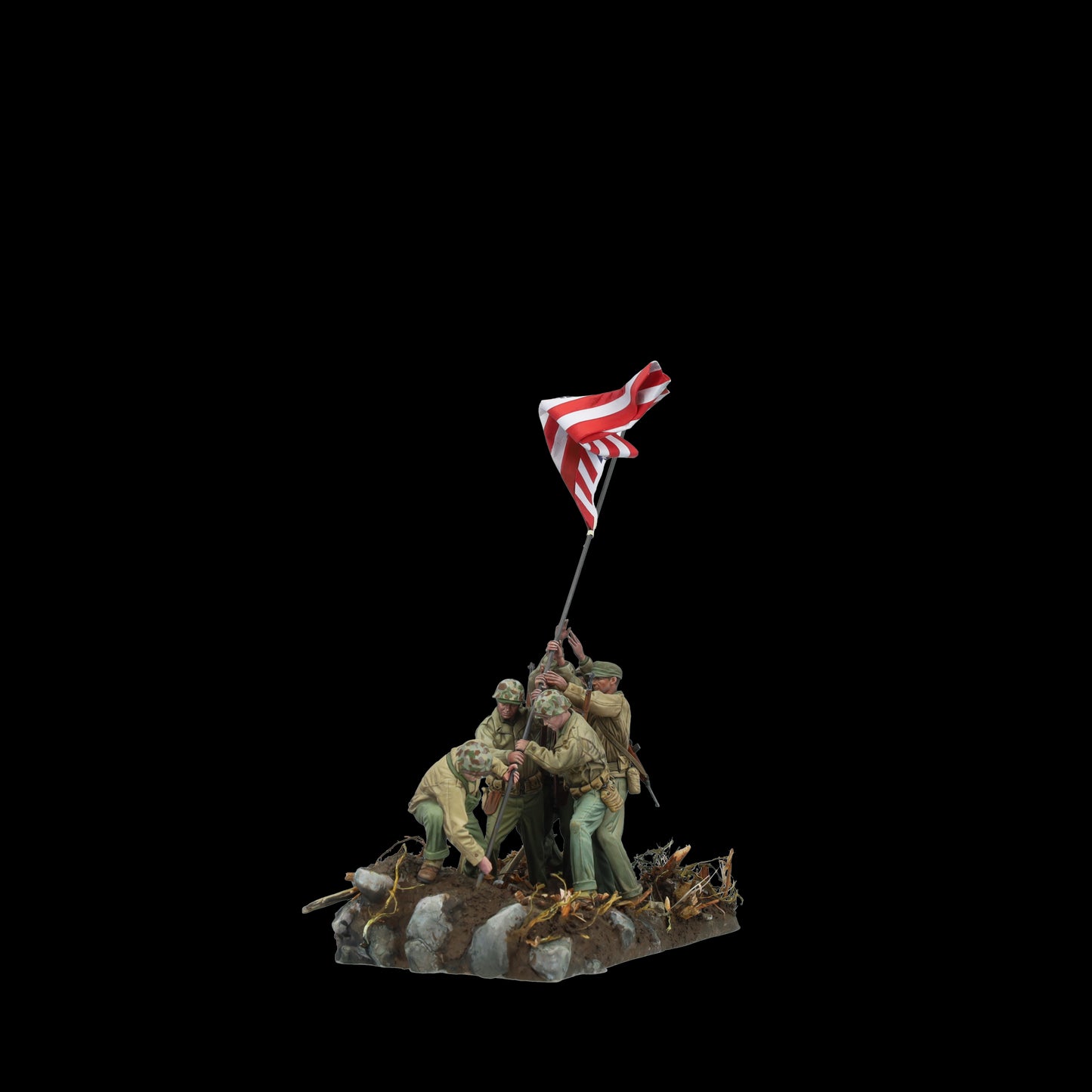 MOUNT SURIBACHI 1945