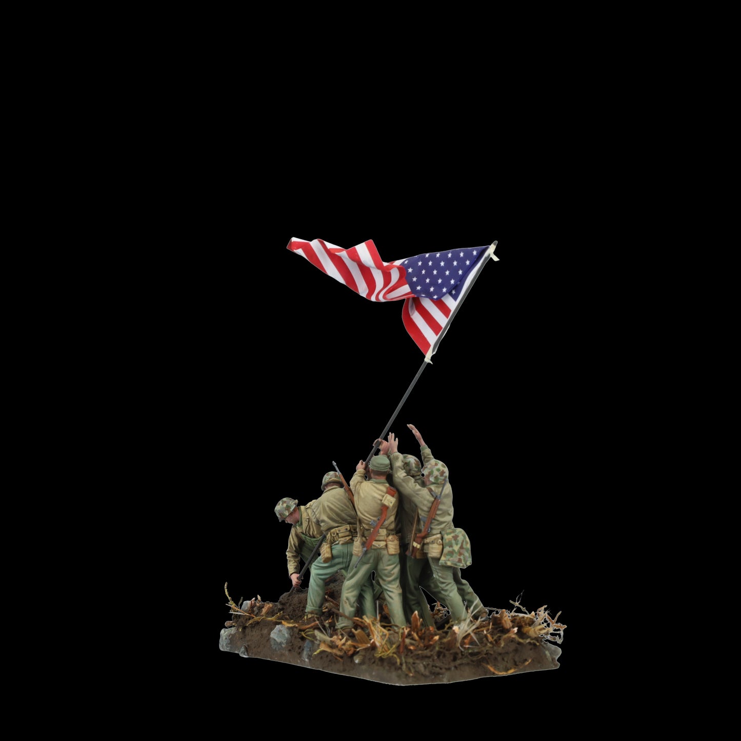 MOUNT SURIBACHI 1945