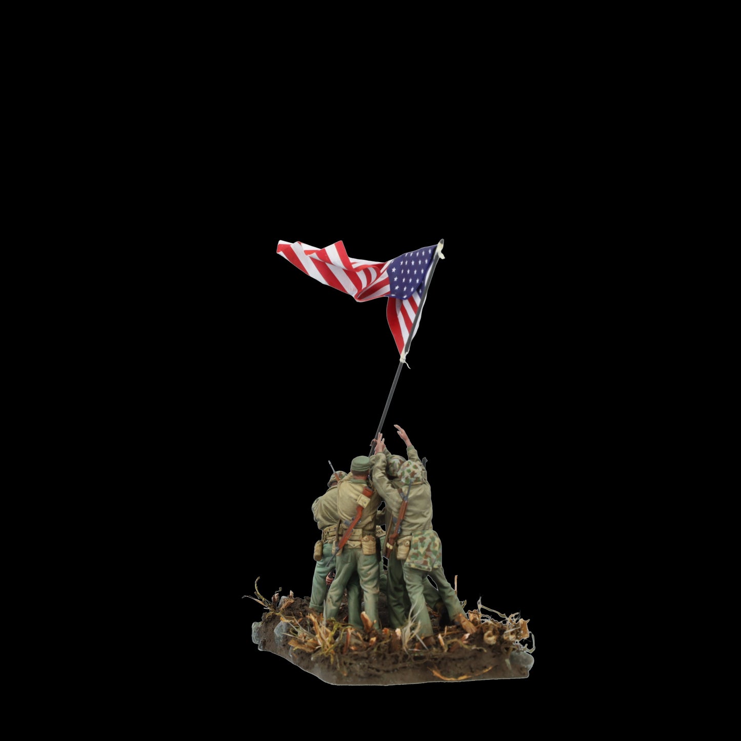 MOUNT SURIBACHI 1945