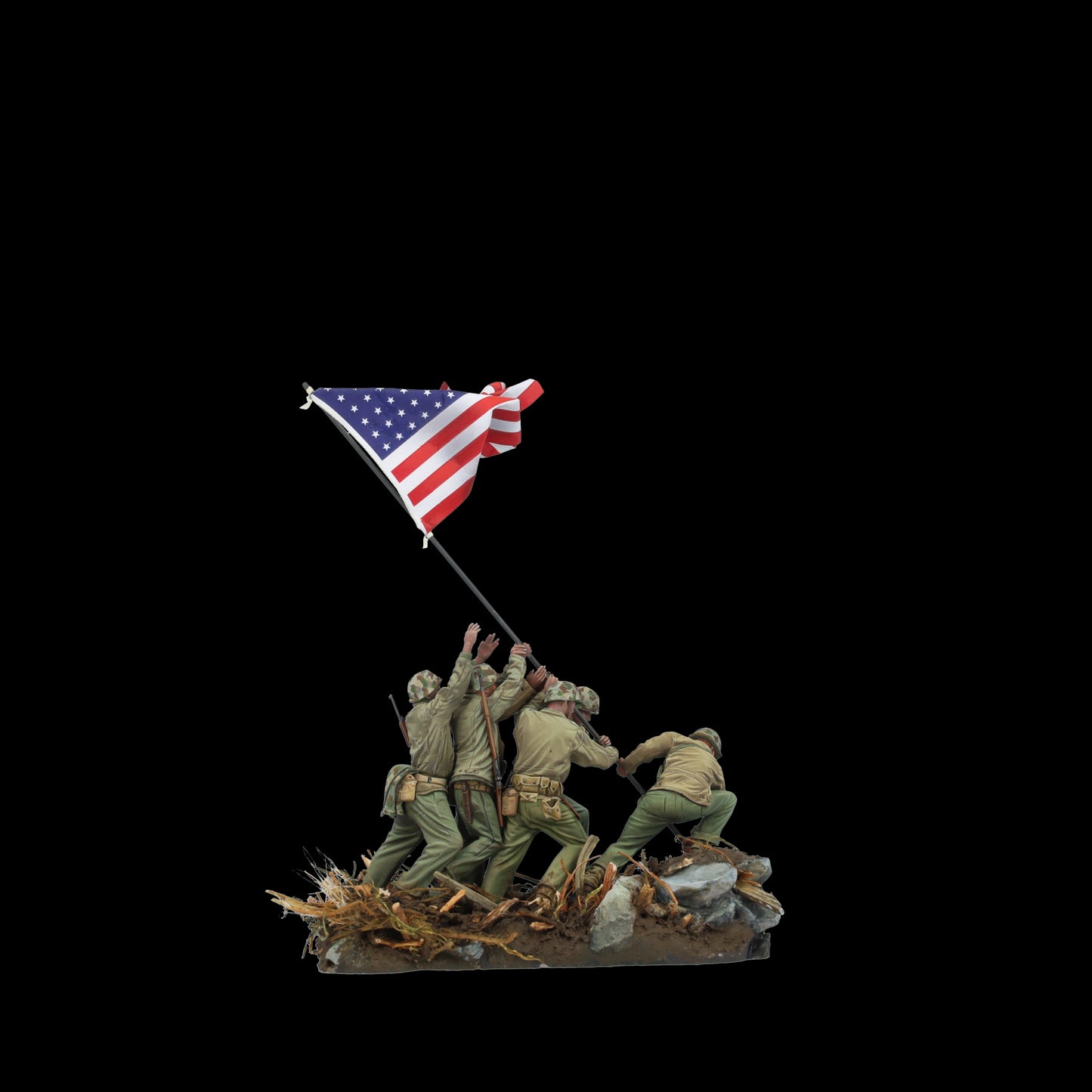 MOUNT SURIBACHI 1945