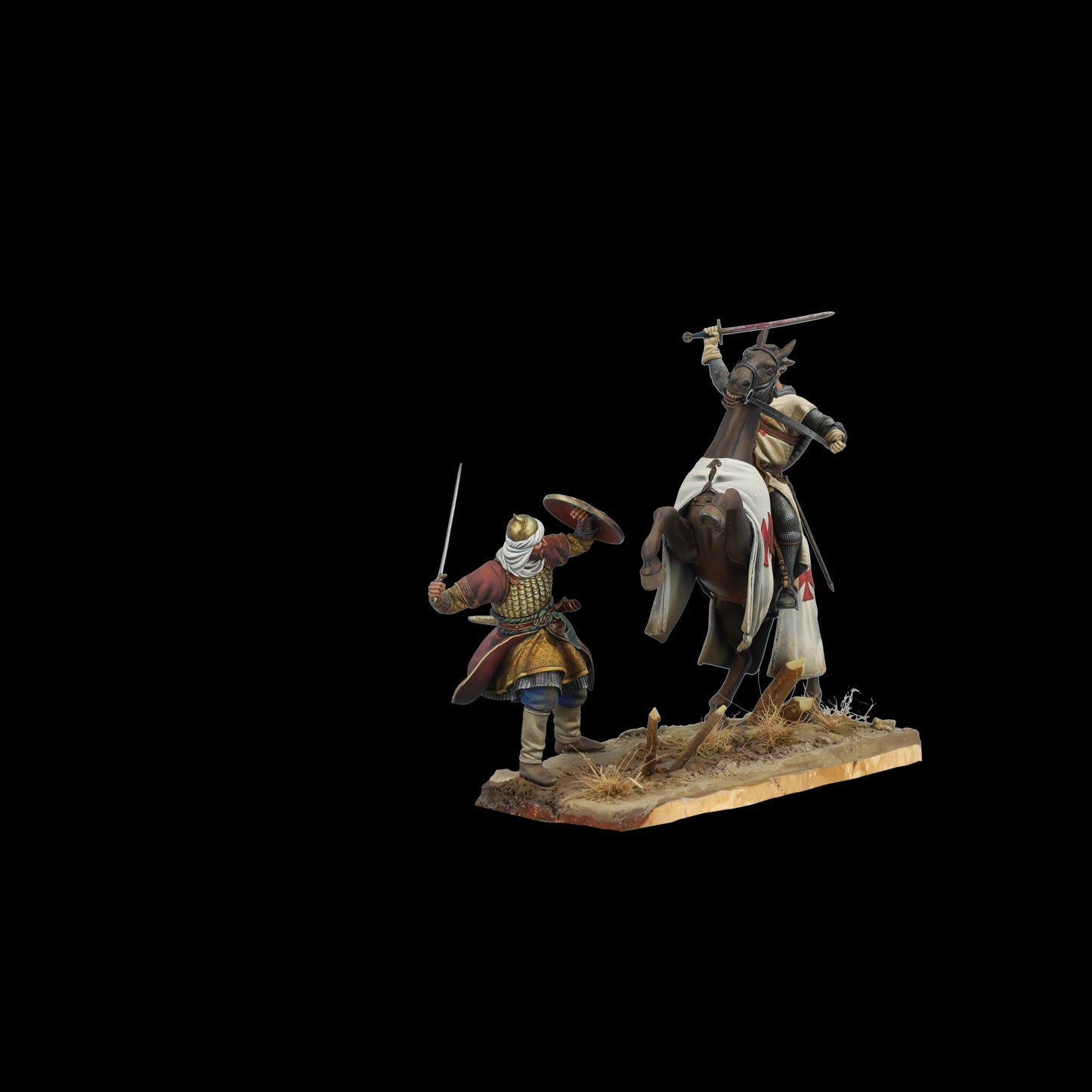 KNIGHT TEMPLAR + SARACEN WARRIOR PACK