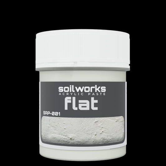 Acrylic paste flat