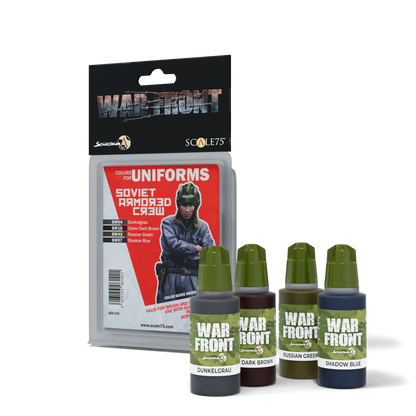 PACK SOVIET ARMORED CREW + SOVIET TANKER