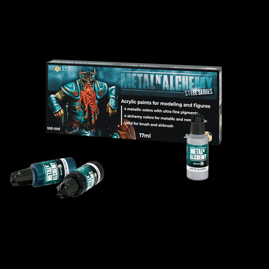 METAL and ALCHEMY STEEL paint set
