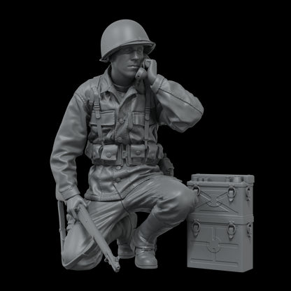 RADIO OPERATOR US ARMORED INFANTRY