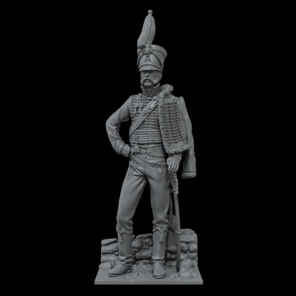 Hussar officer, Brunswick. 1815