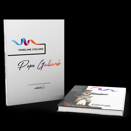 TIMELINE COLORS. A LIFE PAINTING MINIATURES. BIOGRAPHY AND WORK OF PEPE GALLARDO
