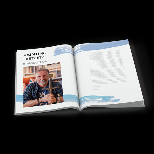 TIMELINE COLORS. A LIFE PAINTING MINIATURES. BIOGRAPHY AND WORK OF PEPE GALLARDO