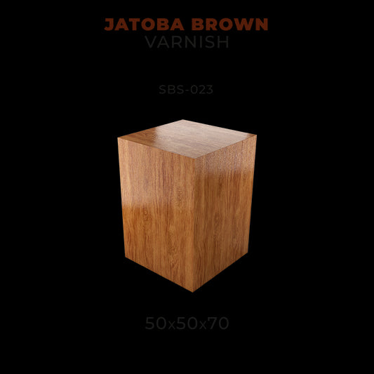 JATOBA BROWN VARNISH 50 X 50 X 70