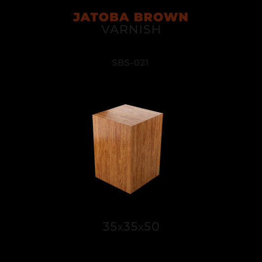 JATOBA BROWN VARNISH 35 X 35 X 50