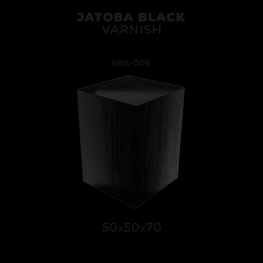 JATOBA BLACK VARNISH 50 X 50 X 70