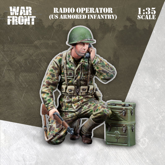 RADIO OPERATOR US ARMORED INFANTRY