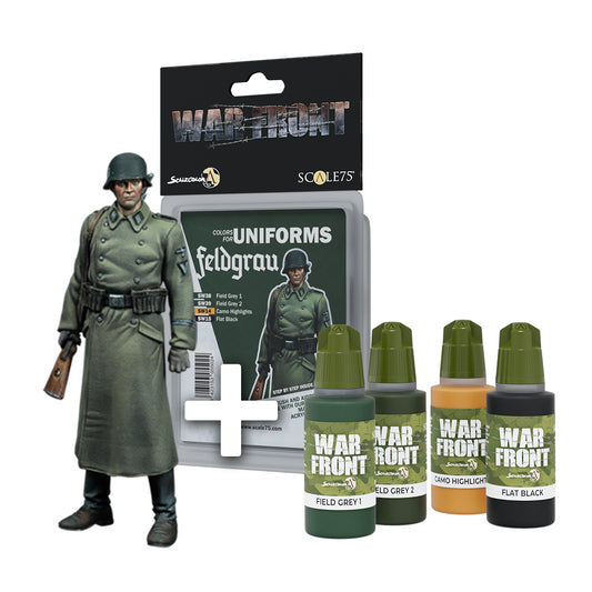 PACK ROTTENFUHRER + FELDGRAU PAINT SET