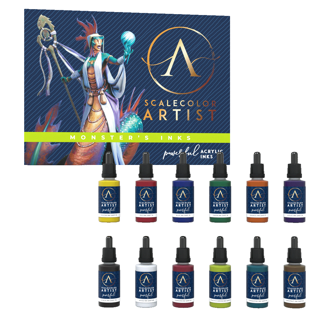 Jake Monsters Ink MONSTER'S INK – SCALE75 - Hobbies & Games