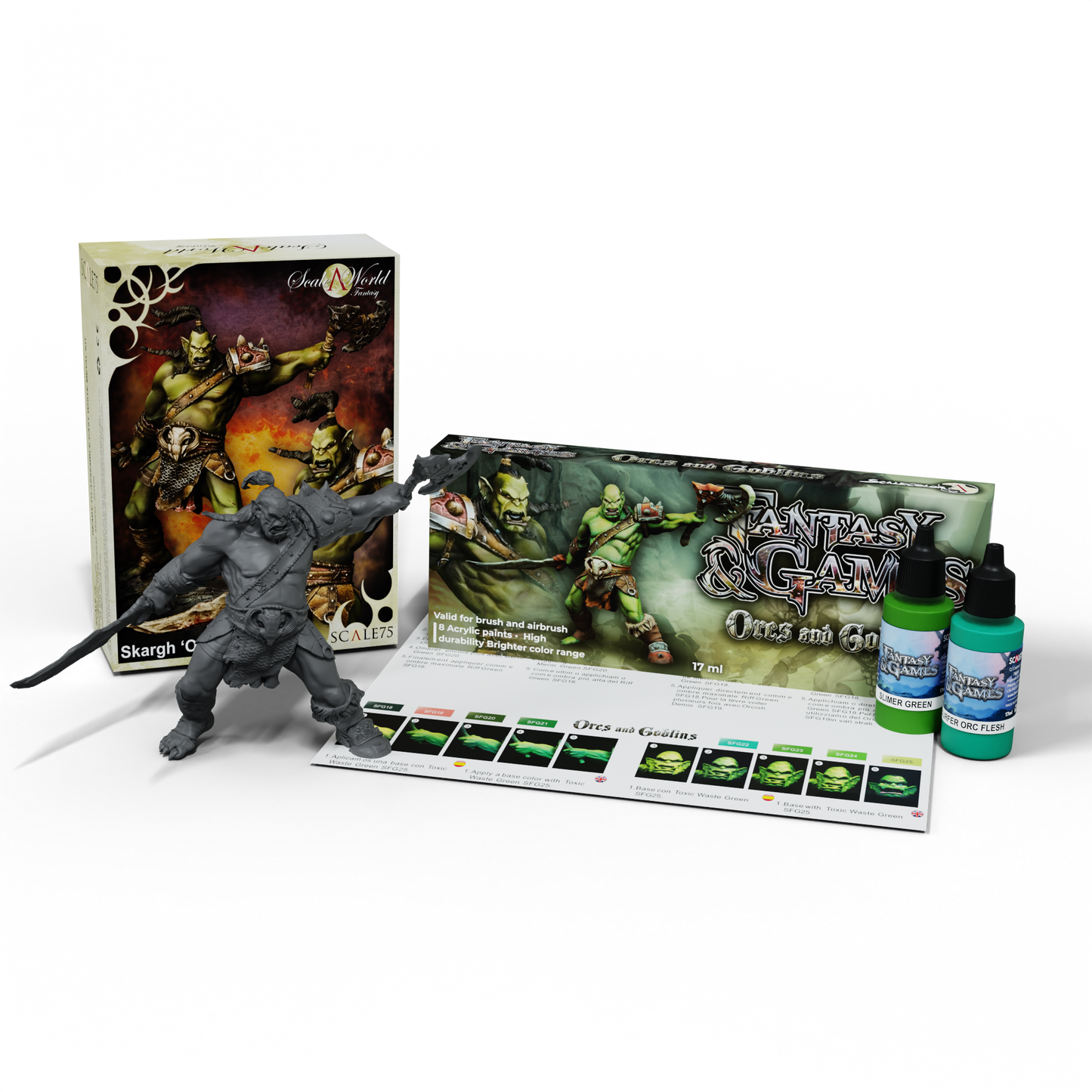 PACK ORCS AND GOBLINS + SHARGH ORC FURY
