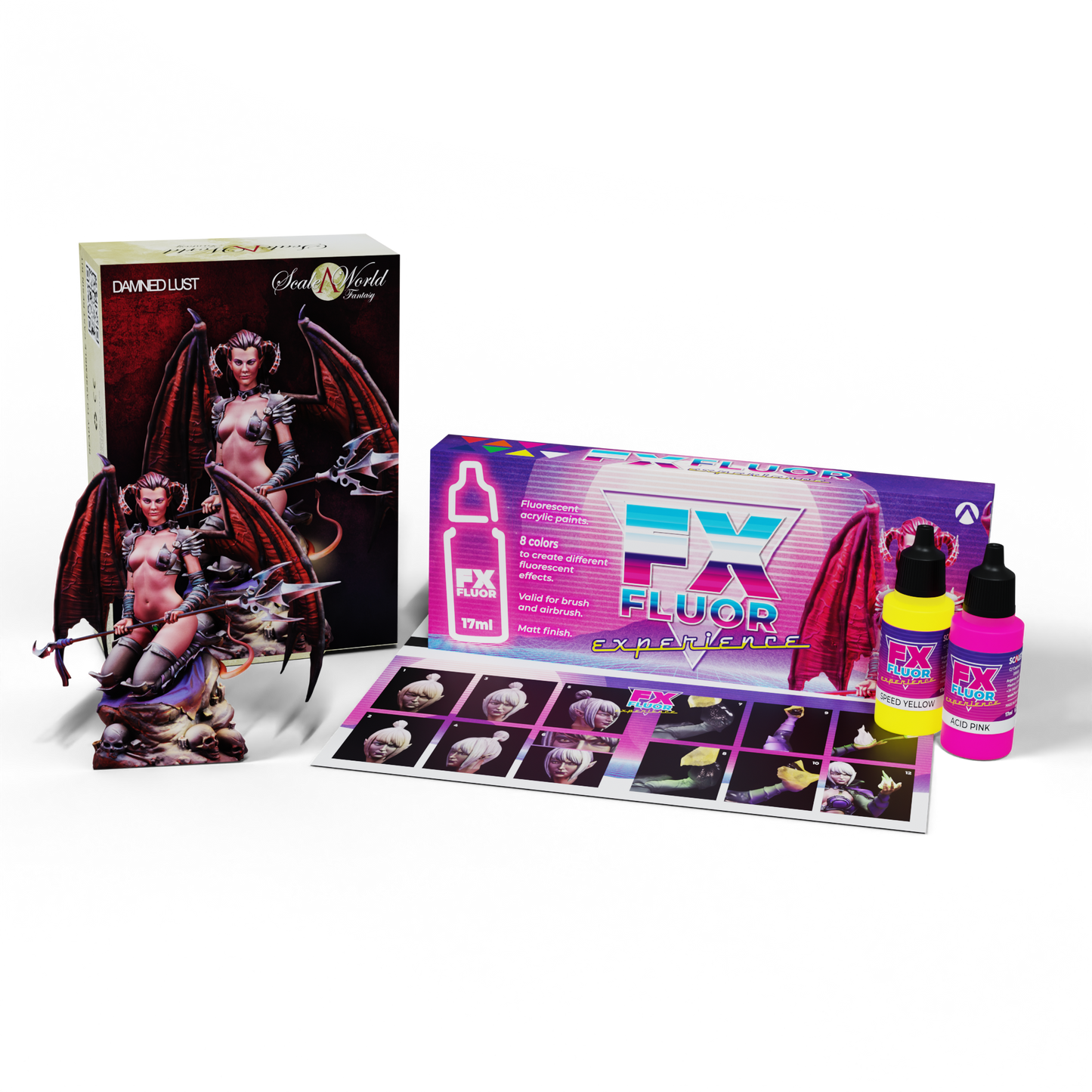 PACK FX FLUOR EXPERIENCE + DAMNED LUST