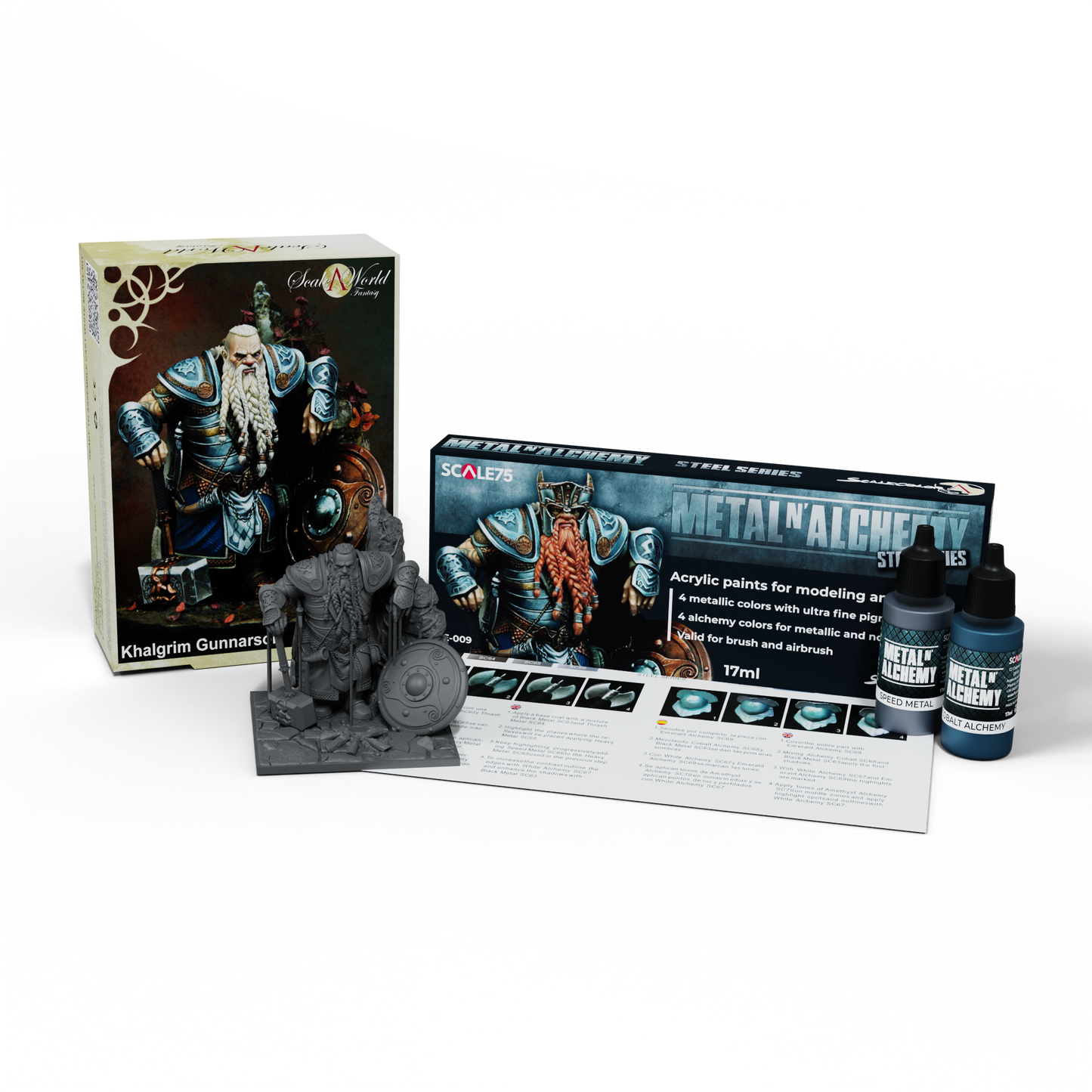 PACK STEEL SERIES + KHALGRIM GUNNARSON