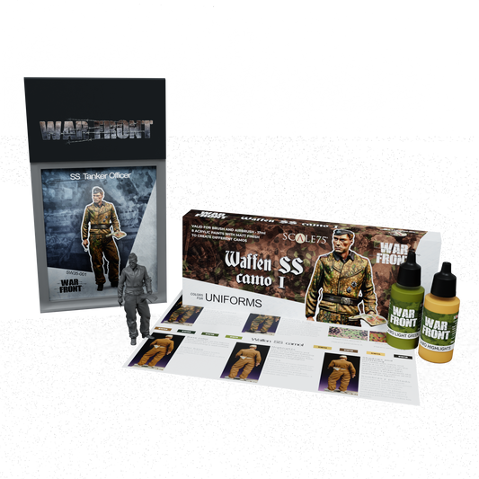 PACK WAFFEN SS CAMO I + SS TANKER OFFICER