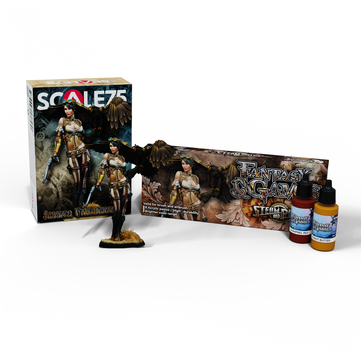 PACK STEAMPUNK + JESSICA THUNDERHAWK
