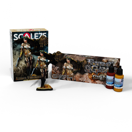 PACK STEAMPUNK + JESSICA THUNDERHAWK