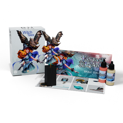 PACK BASIC COLORS II + WITCH TALES